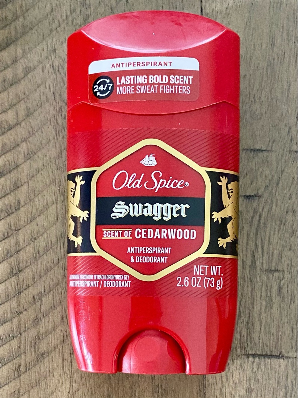 Old Spice Swagger Cedarwood Antiperspirant Deodorant - Red